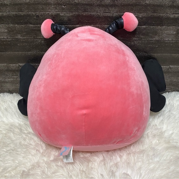 🆕 SQUISHMALLOWS ANDREINA MONARCH BUTTERFLY PINK BLACK PLUSH STUFFED ANIMAL - Picture 3 of 4